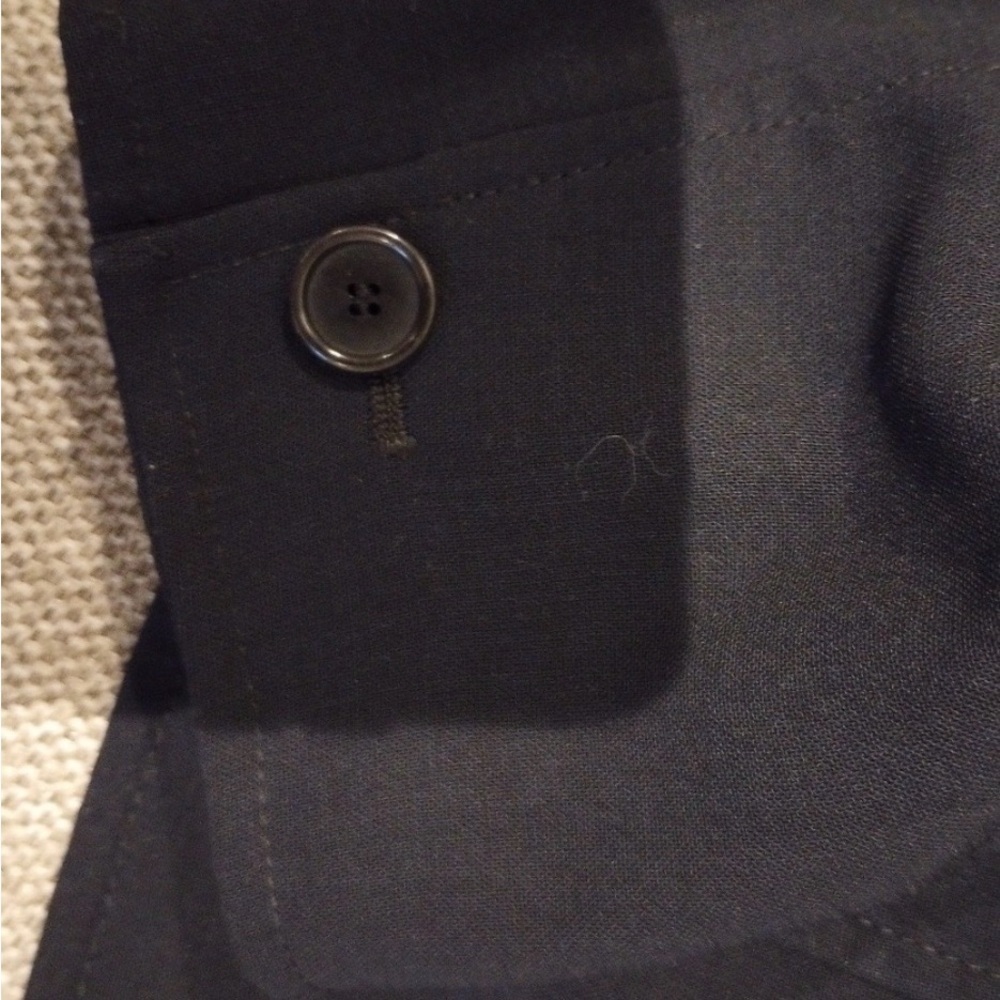 Akris Punto Navy Tailored Blazer Jacket | Size 6 - Picture 5 of 5